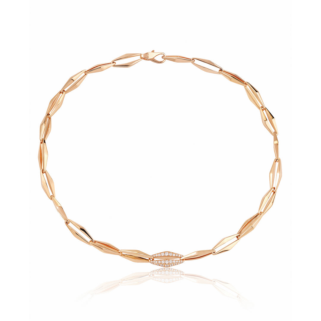 Amelia Petite Link Necklace