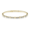 Diamond Pattern Flex Bangle