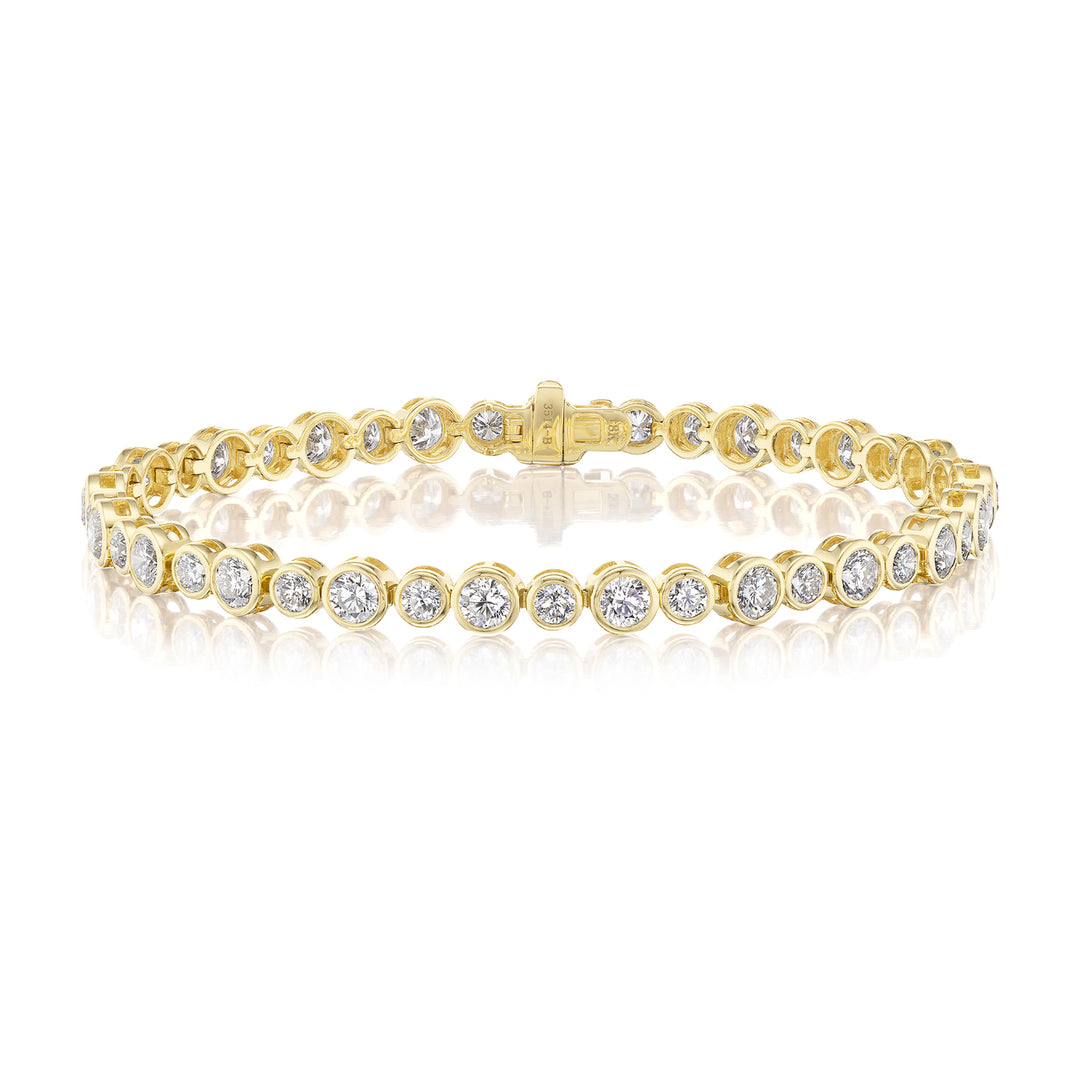 Alternating Bezel Bracelet