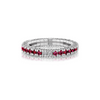 Ruby Single Line Stretch Ring