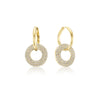 Circa Pavé Hoop Earrings