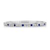 Blue Sapphire Stretch Bracelet