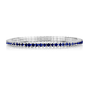 Blue Sapphire Stretch Bracelet