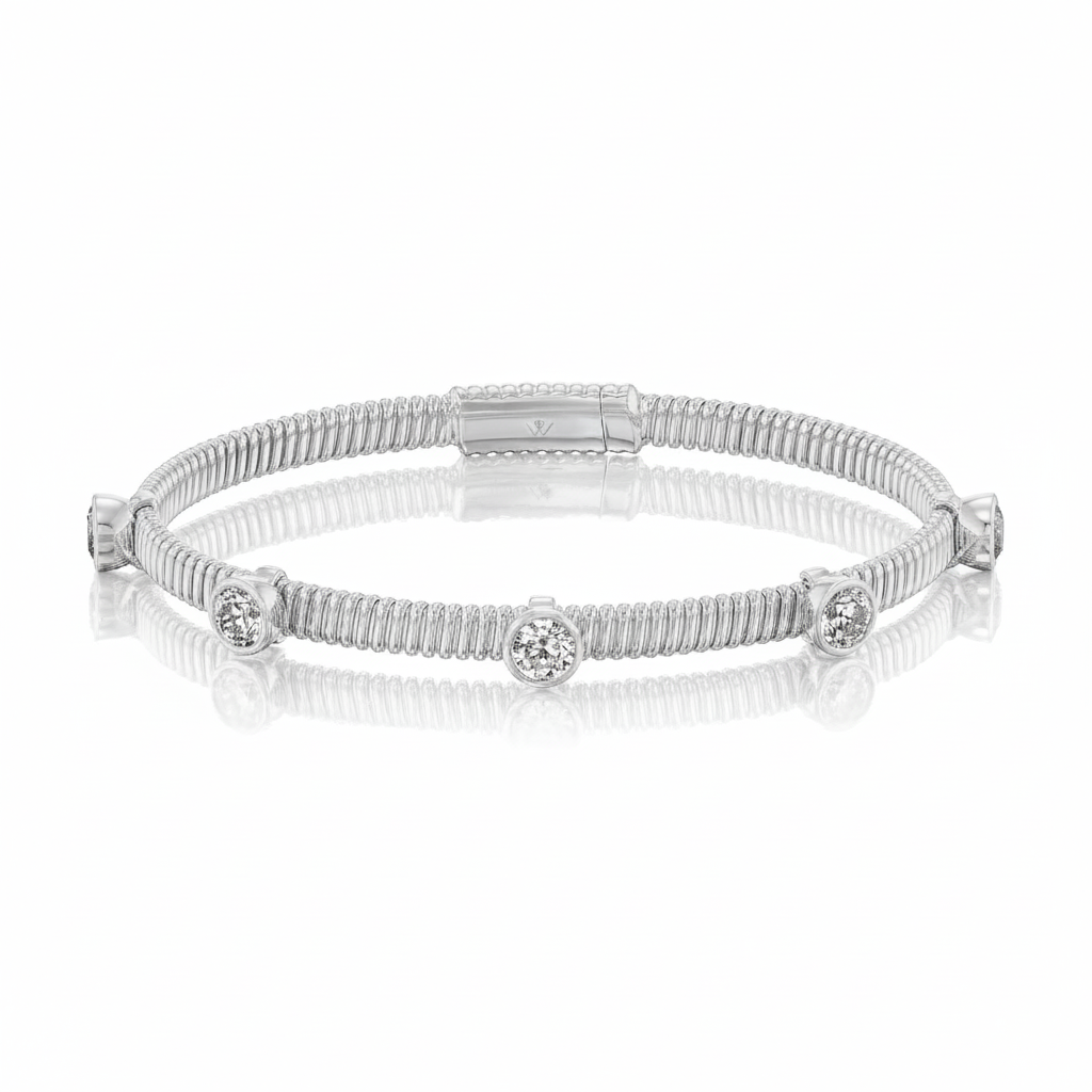 Diamond Station Tubogas Bracelet