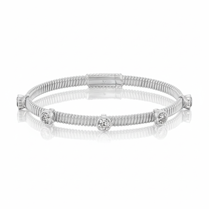 Diamond Station Tubogas Bracelet