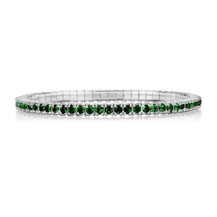 Tsavorite Stretch Bracelet