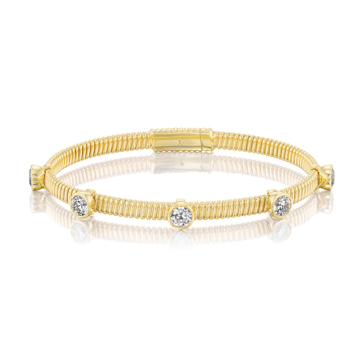 Diamond Station Tubogas Bracelet