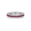 Ruby Single Line Stretch Ring