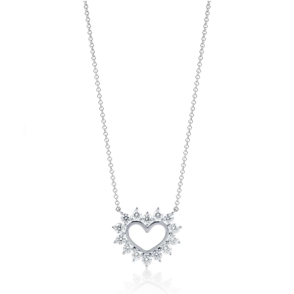 Halo Heart Pendant