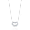 Halo Heart Pendant