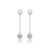 Fluted Drop Earrings