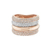 Stacked Pavé Ring