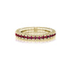 Ruby Single Line Stretch Ring